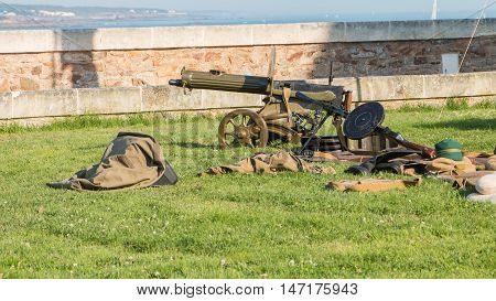 Machine Gun Of The Russian Army