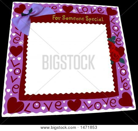 Gruß Card.Gift. Symbol für Love.Creativity.Hobby.