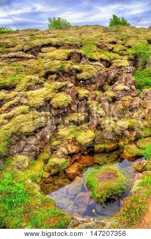 Thingvellir National Park, a UNESCO World Heritage Site in Iceland