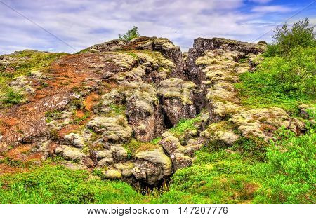 Thingvellir National Park, a UNESCO World Heritage Site in Iceland