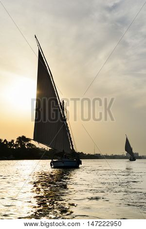 Cairo, Egypt - Traditional pleasure boat 