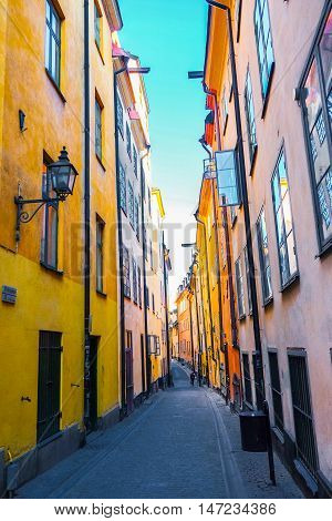 Stortorget is a small public square in Gamla Stan the old town in central Stockholm Sweden. It is the oldest square in Stockholm