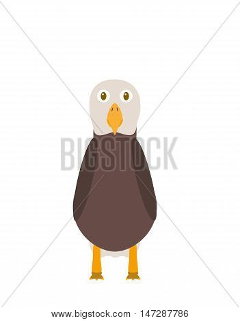 Funny Eagle Character