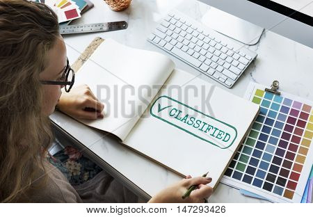 Classified Category Genre Kind Section Graphic Concept