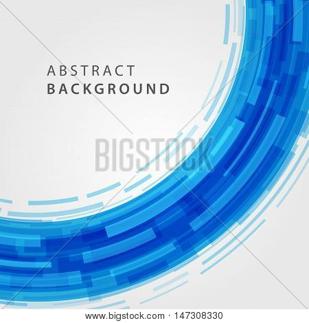 Digital Geometric Lines Abstract Vector Background