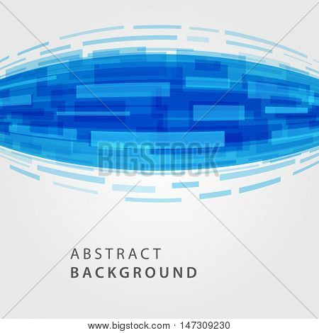 Digital Geometric Lines Abstract Vector Background