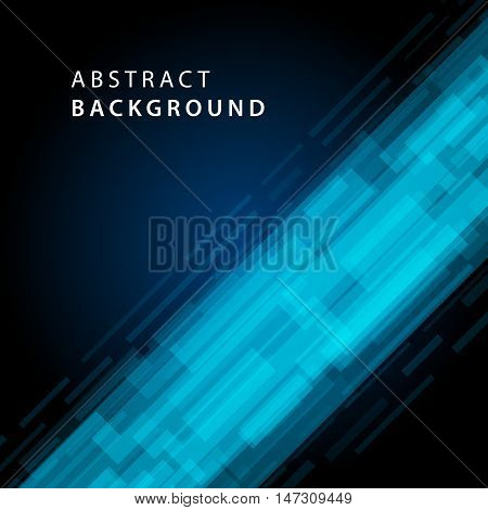 Digital Geometric Lines Abstract Vector Background