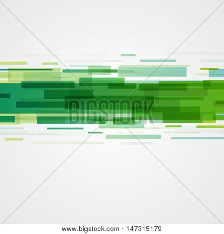 Digital Geometric Lines Abstract Vector Background
