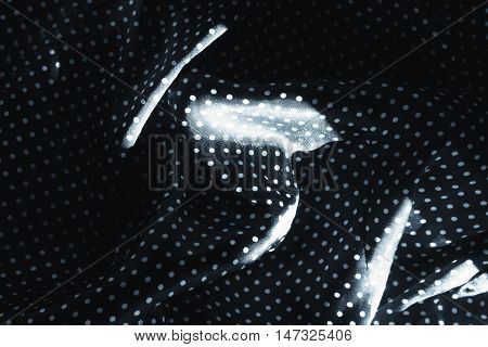Polka Dots Silk Fabric