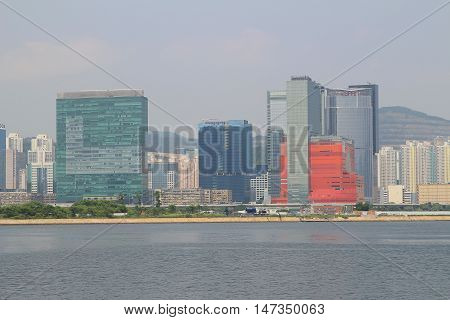the Kowloon city view Kowloon Bay at 2014