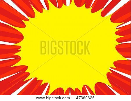 Comic book superhero pop art style white radial lines background. Manga or anime speed frame. Easy to use.