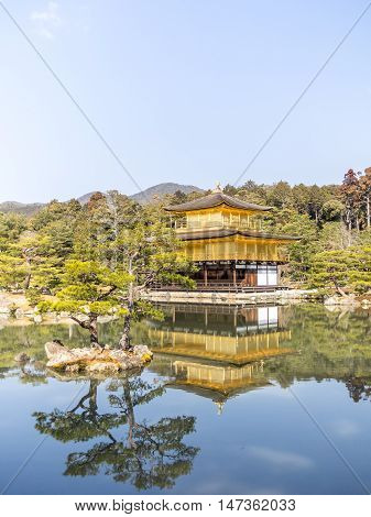 The Kinkaku-ji Golden Temple