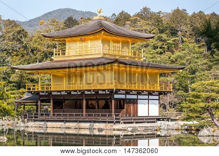 The Kinkaku-ji Golden Temple