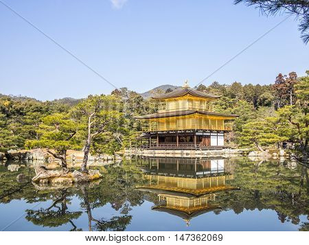 The Kinkaku-ji Golden Temple