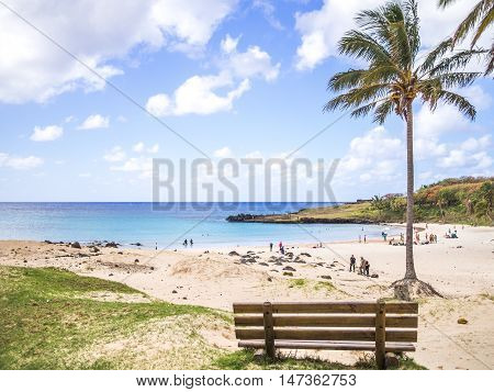 The Easter Island Beach