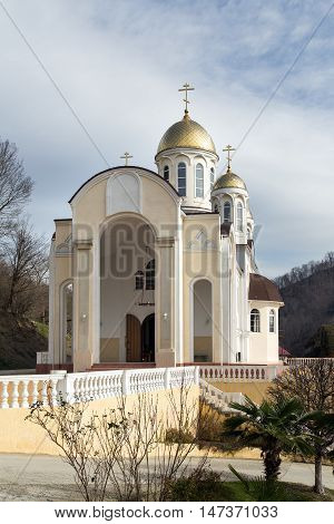 Church of Kazan icon of Our Lady in Dagomys, suburb of Sochi, South Russia