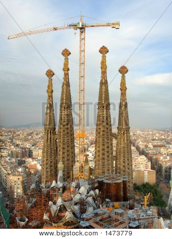 Bina Sagrada Familia, Barselona, İspanya