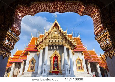 Marble Temple, Bangkok, Thailand