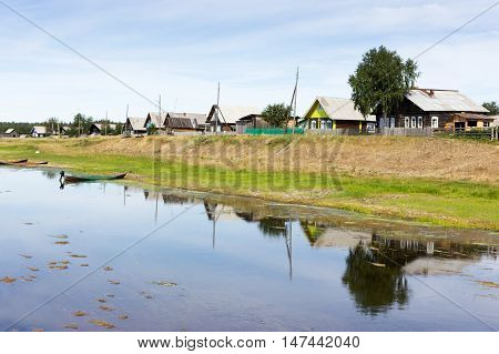 Rural Landscape At Summer