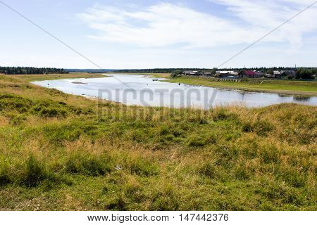 Rural Landscape At Summer