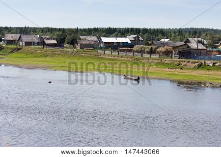 Rural Landscape At Summer