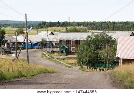 Rural Landscape At Summer