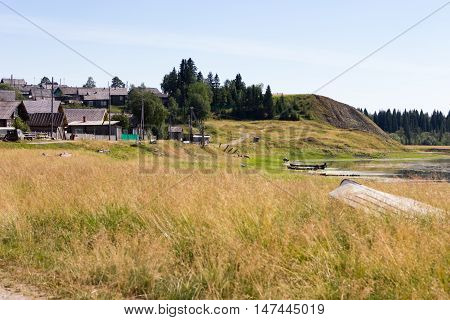 Rural Landscape At Summer