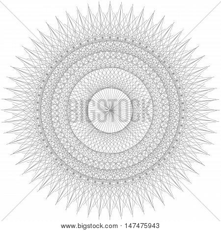Guilloche background, texture. background for certificates diplomas