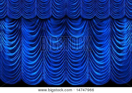 Cortinas de la etapa azul