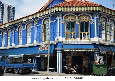 Little India District In Singapore
