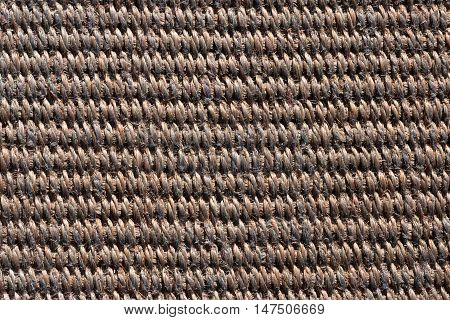 Natural texture background: weaved striped abstract pattern