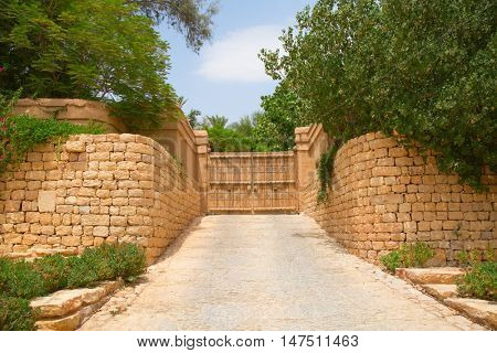 Streets of the old city Diriyah near Ar Riyadh, Kingdom of Saudi Arabia