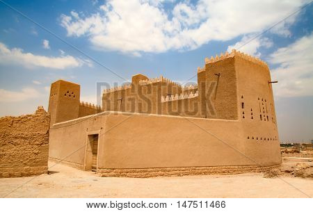 Streets of the old city Diriyah near Ar Riyadh, Kingdom of Saudi Arabia
