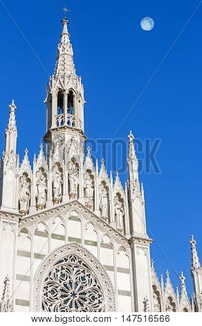 Church of the Sacred Heart of Jesus in Prati (also known as Chiesa del Sacro Cuore del Suffragio) in Rome (Italy). Designed by Giuseppe Gualandi. Build in 1908-1917.