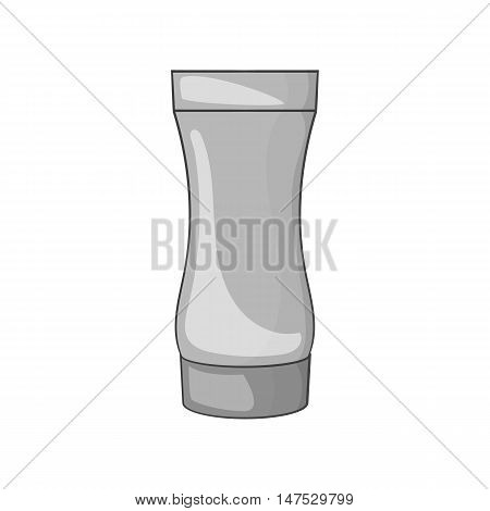 After shave gel icon in black monochrome style isolated on white background vector illustration