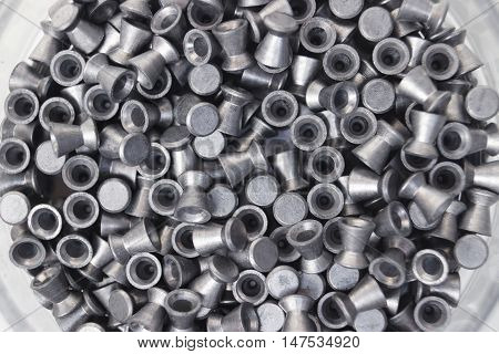 air gun pellet for training isolated on white