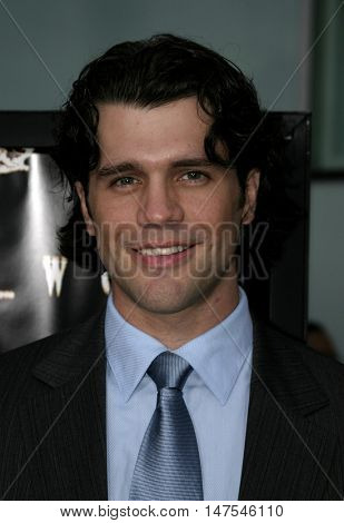 Jeff Wadlow at the Los Angeles screening of 'Cry Wolf ' held at the ArcLight Theaters Hollywood, USA on September 15, 2005. 