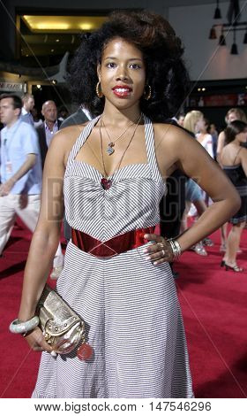 Kelis at the Los Angeles premiere of 'Just Like Heaven' held at the Grauman's Chinese Theatre Hollywood, USA on September 8, 2005.
