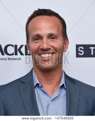 LOS ANGELES - SEP 23:  Eric Berger arrives to the Crackle's Original Series 