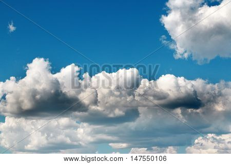beautiful sunny cloud as part of the celestial landscape
