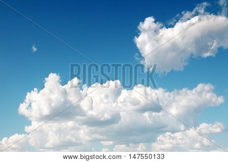 beautiful sunny cloud as part of the celestial landscape