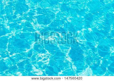 Pool water background. A close up look.