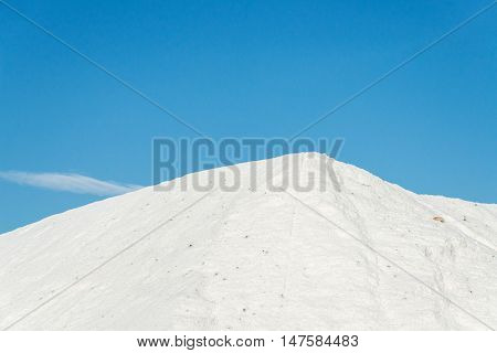 Salt Pile At Saltworks