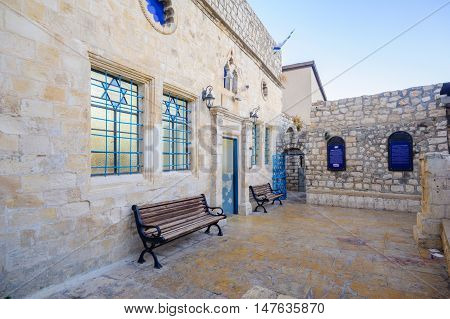 The Ashkenazi Haari Synagogue, In The Jewish Quarter, Safed (tzfat)