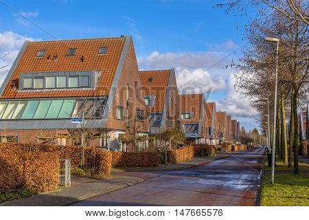Large Semidetached Middle Class Family Houses