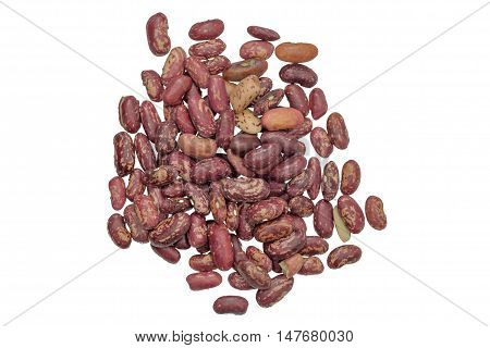Red Bean Isolated On White Background