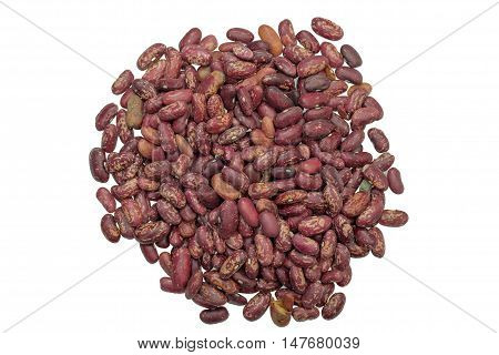Red Bean Isolated On White Background