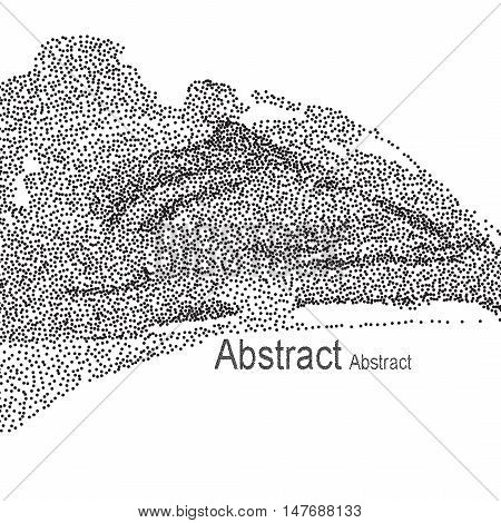 adstract vector background design point color modern