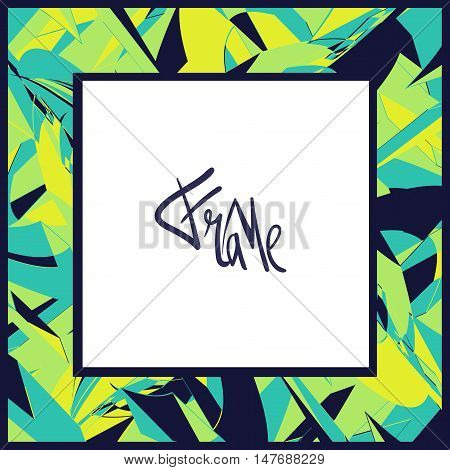 adstract vector frame coloring border new design