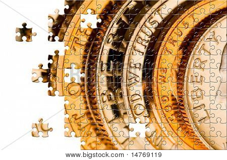 Puzzle dokonalé uncirculated americké měny